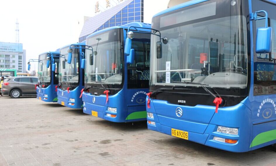 公交5路、8路、10路、23路更新新能源純電動(dòng)車輛