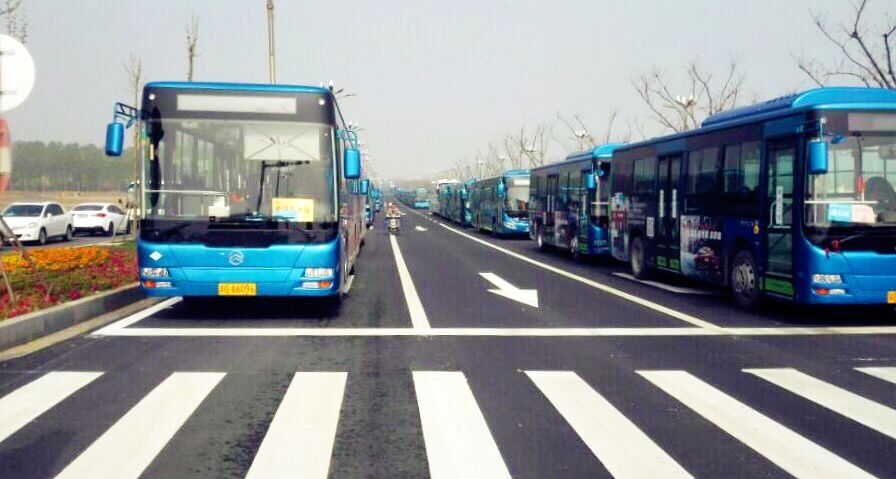 海通公交圓滿完成我市萬人健步月牙島活動交通運輸保障工作