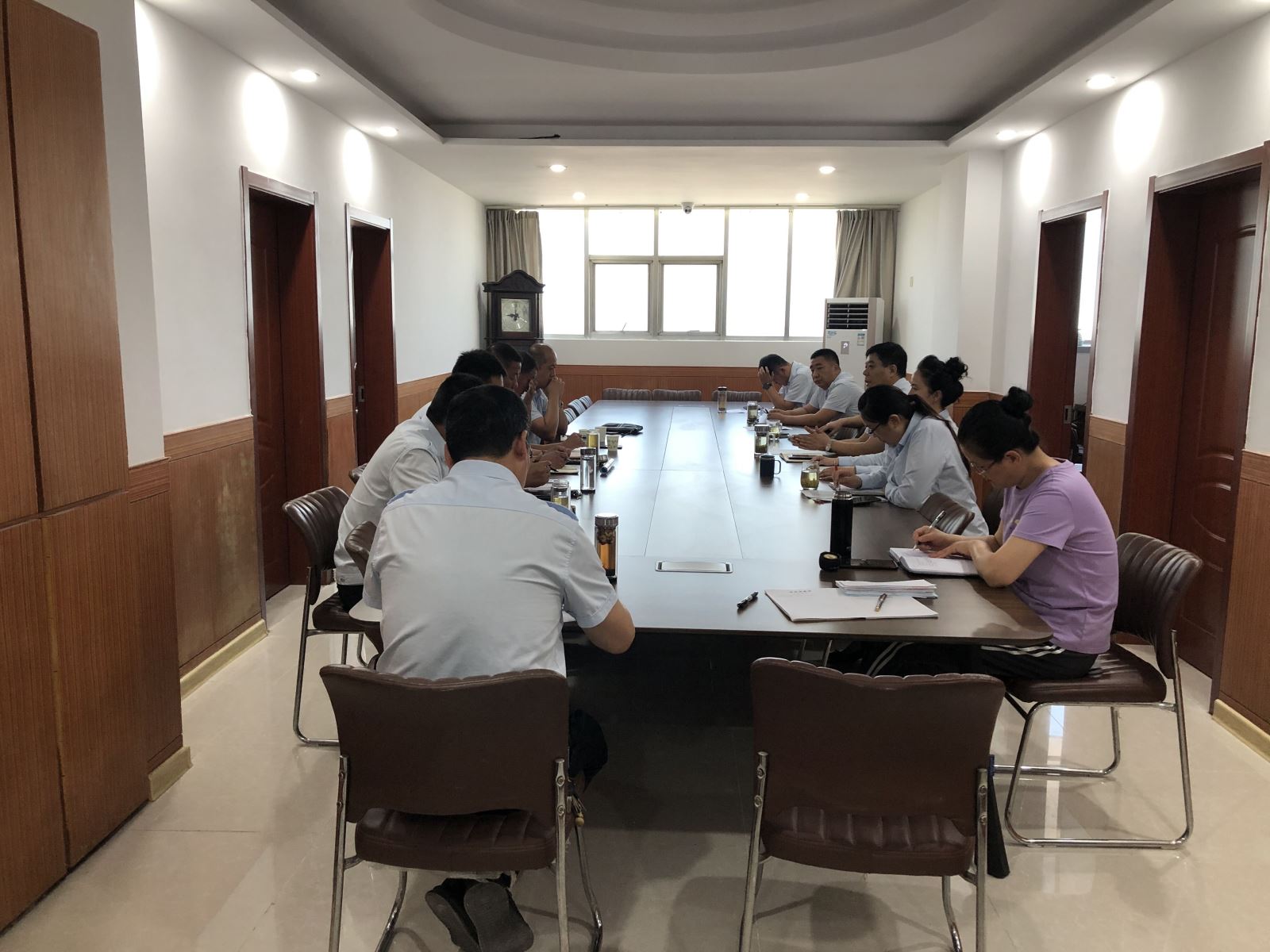 公交集團(tuán)公交事業(yè)一部召開創(chuàng)文迎檢會(huì)議