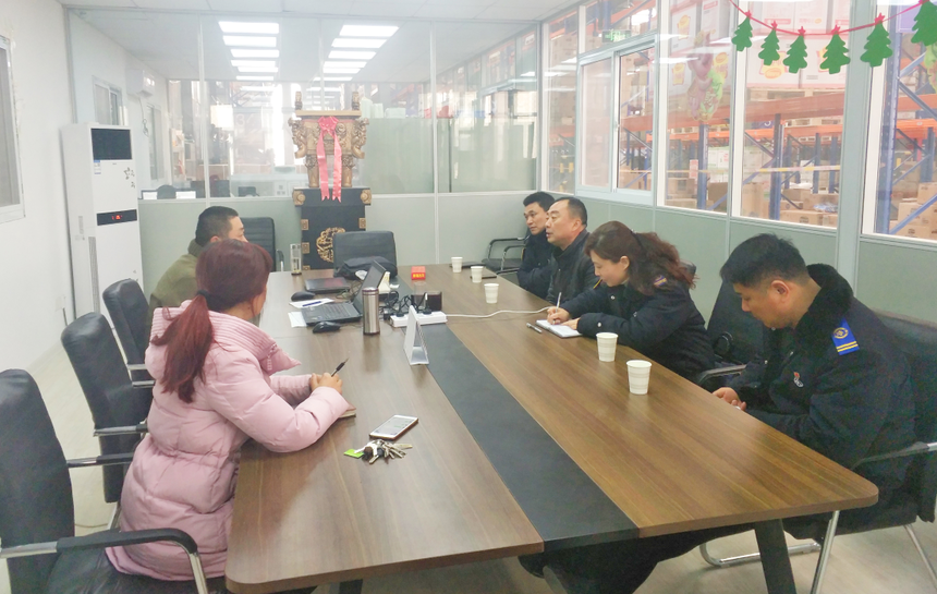 公交集團(tuán)經(jīng)營(yíng)發(fā)展事業(yè)部走訪調(diào)研物流市場(chǎng)