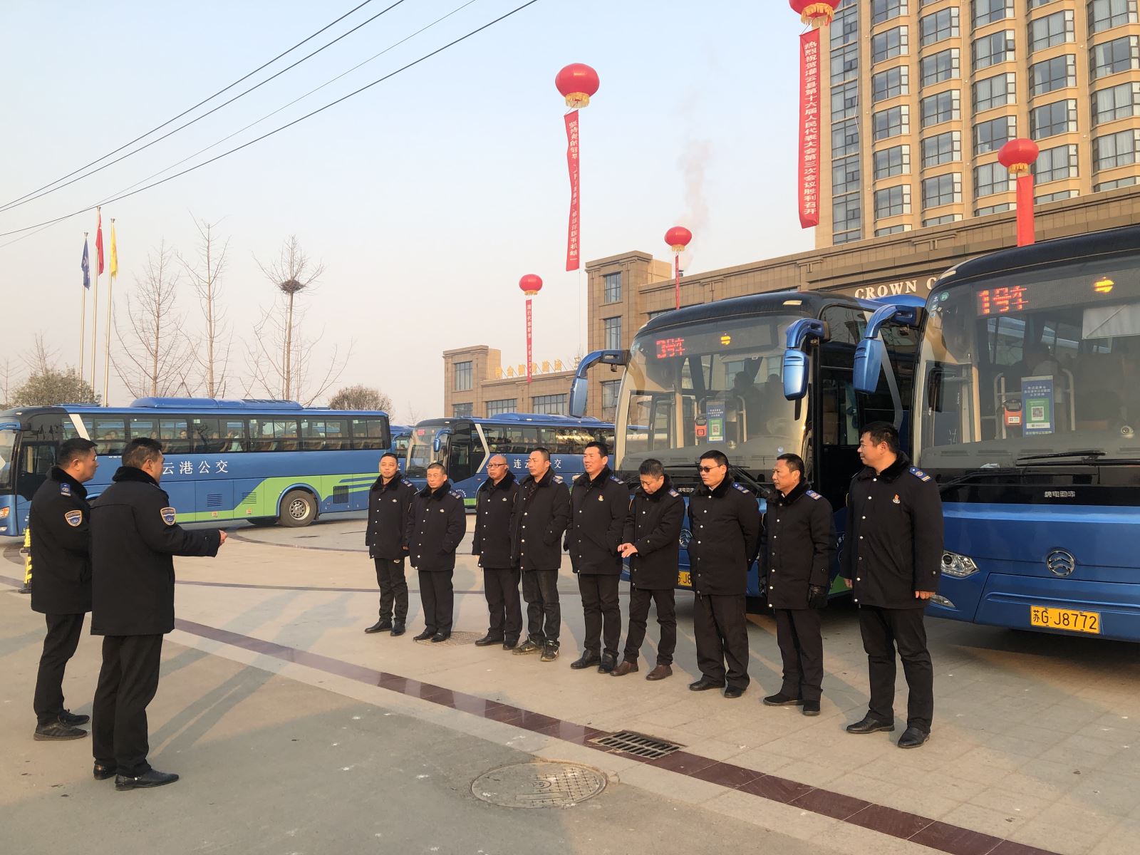 公交集團經營發(fā)展事業(yè)部做好“灌云縣政協(xié)會議”運輸保障工作