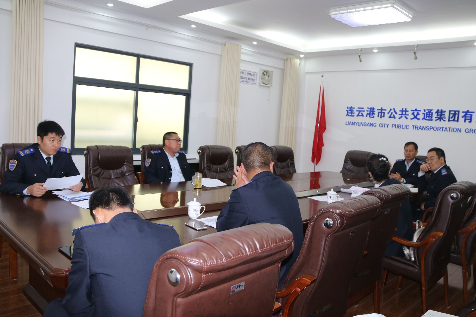 公交集團(tuán)組織召開徐圩馬拉松賽交通運輸保障工作專題會