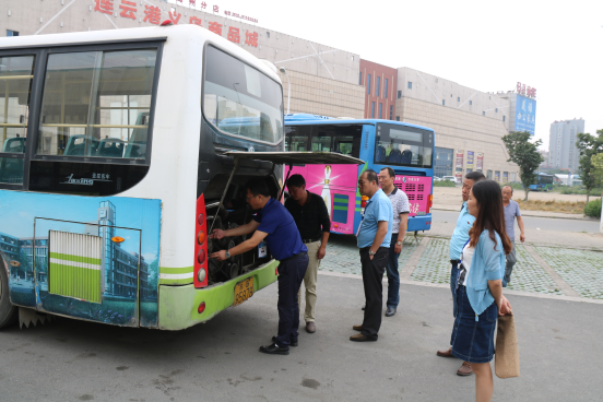 公交海州公司開展端午節(jié)前安全生產檢查活動